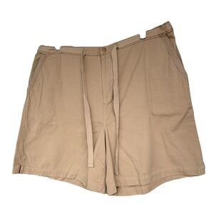 Coldwater Creek Khaki Tan Shorts XL